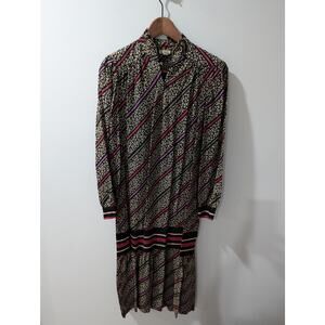 Nicole Miller for P.J. Walsh Vintage Union Made Midi Dress